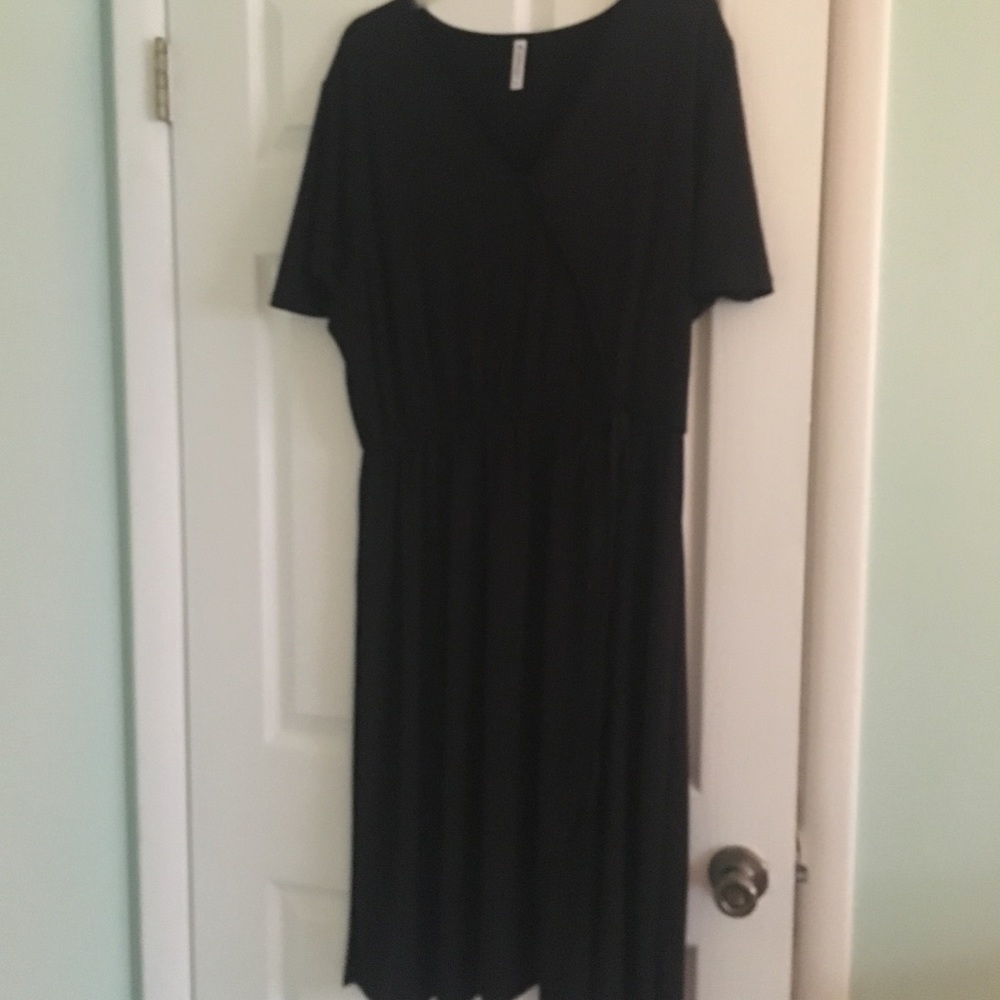 Santa Barbara Faux Wrap Dress